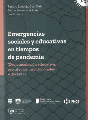 Emergencias sociales y educativas en tiempos de pandemia : (des)vinculación educativa, estrategias institucionales y docentes