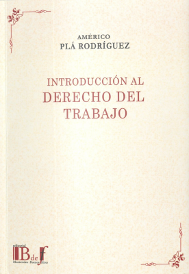 Introducción al Derecho del Trabajo