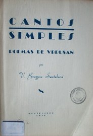 Cantos simples : poemas de Vbrusan