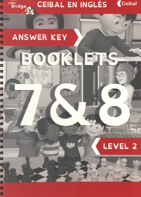 Answer Key booklets 7 & 8 : level 2