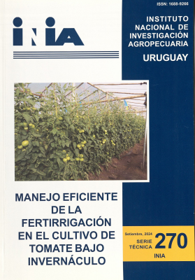 Manejo eficiente de la fertirrigaci&oacute;n en el cultivo de tomate bajo invern&aacute;culo