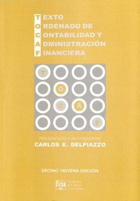 TOCAF : Texto ordenado de contabilidad y administración financiera