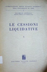 Le cessioni liquidative