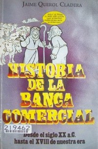 Historia de la Banca comercial : Desde el siglo XX A.C. hasta el XVIII de nuestra era