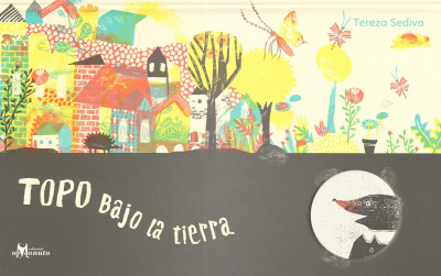 Topo bajo la tierra