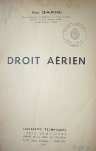 Droit aérien