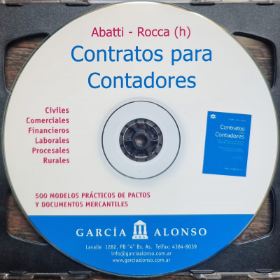 Contratos para Contadores : civiles, comerciales, financieros, laborales, procesales, rurales : 500 modelos pr&aacute;cticos de pactos y documentos mercantiles