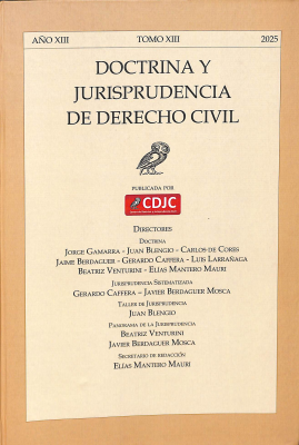 Doctrina y Jurisprudencia de Derecho Civil, T.XIII - 2025