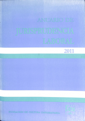 Anuario de Jurisprudencia Laboral, Año 2011 - 2011