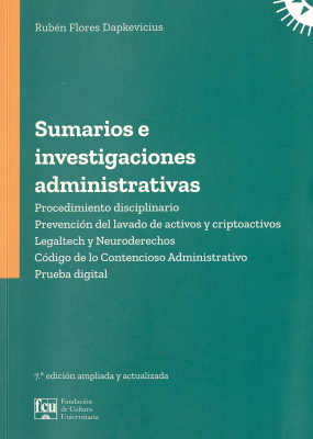 Sumarios e investigaciones administrativas