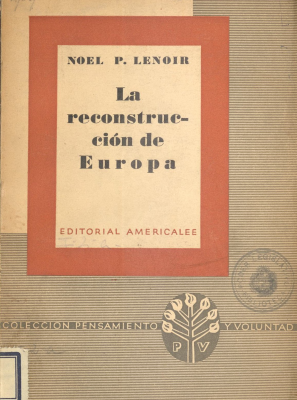 La reconstrucci&oacute;n de Europa