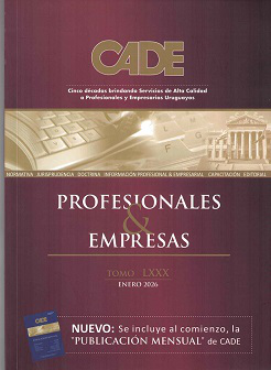 Revista CADE : Profesionales & Empresas, T. LXXX - Ene. 2026