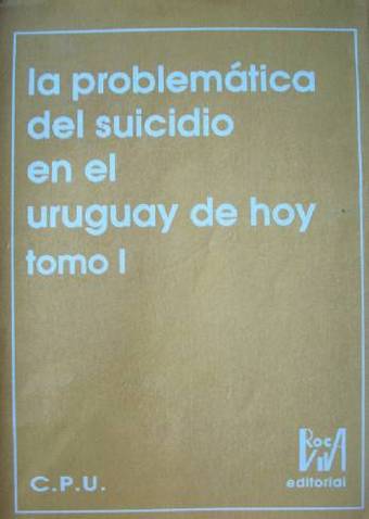 La problemática del suicidio en el Uruguay de hoy