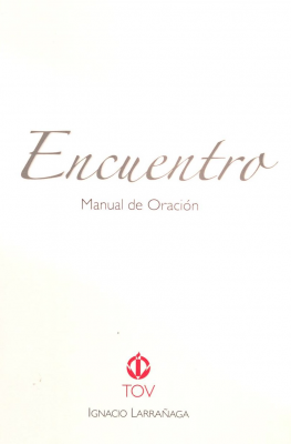Encuentro : manual de oraci&oacute;n