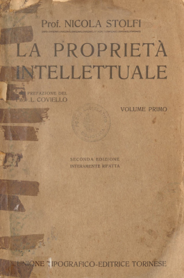 La propriet&agrave; intellettuale