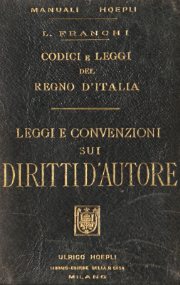 Leggi e convenzioni sui dritti d&acute;autore
