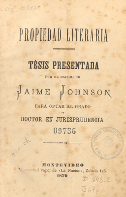 Propiedad literaria