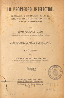 La propiedad intelectual
