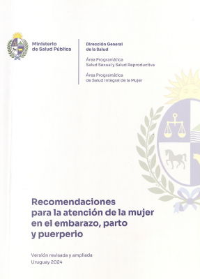 Recomendaciones para la atenci&oacute;n de la mujer en el embarazo, parto y puerperio