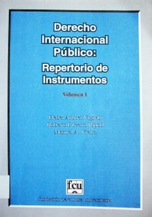 Derecho Internacional Público: repertorio de instrumentos