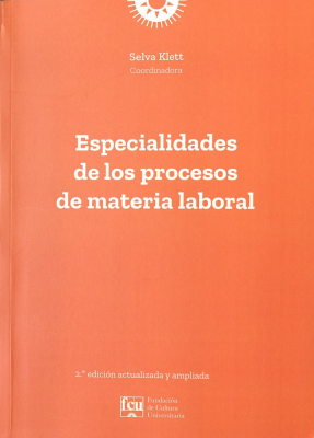 Especialidades de los procesos de materia laboral