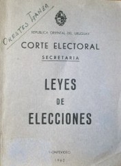 Leyes de elecciones