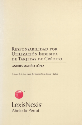 Responsabilidad por utilizaci&oacute;n indebida de tarjetas de cr&eacute;dito