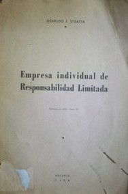 Empresa individual de responsabilidad limitada