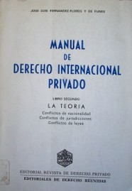 Manual de Derecho Internacional Privado