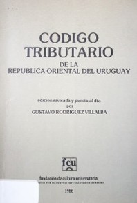 Código Tributario de la República Oriental del Uruguay