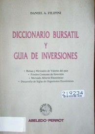 Diccionario bursátil y guía de inversiones