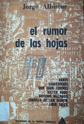 El rumor de las hojas : libros y reflexiones