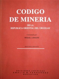 Código de Minería de la República Oriental del Uruguay
