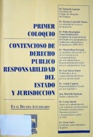 Contencioso de Derecho Público : Responsabilidad del Estado y Jurisdicción