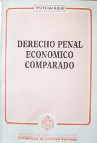 Derecho penal económico comparado