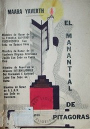 El manantial de Pitágoras : revista literaria