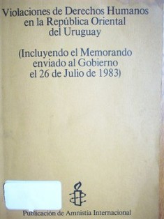 Violaciones de Derechos Humanos en la República Oriental del Uruguay