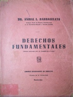 Derechos fundamentales