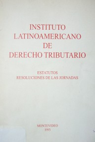 Instituto Latinoamericano de Derecho Tributario