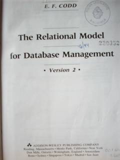 The Relational Model for Database Management : version 2