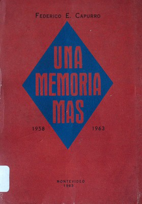 Una memoria más : 1958-1963