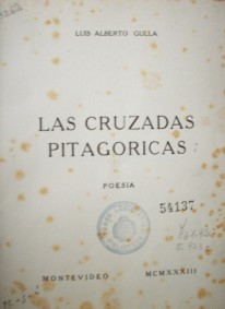 Las cruzadas pitagóricas : poesía