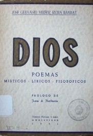 Dios : poemas místicos - líricos - filosóficos