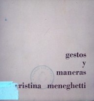 Gestos y maneras