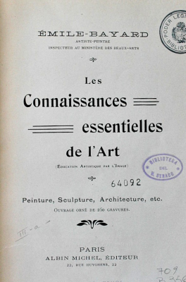 Les Connaissances essentielles de l'Art