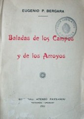 Baladas de los campos y de los arroyos