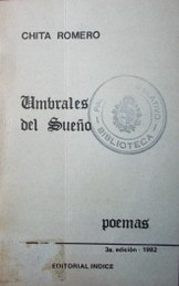 Umbrales del sueño : Poemas