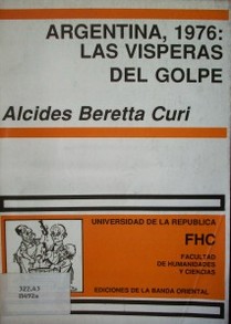 Argentina, 1976: las vísperas del golpe