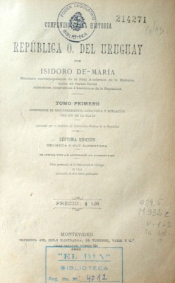 Compendio de la Historia de la República Oriental del Uruguay