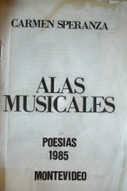 Alas musicales : poesías